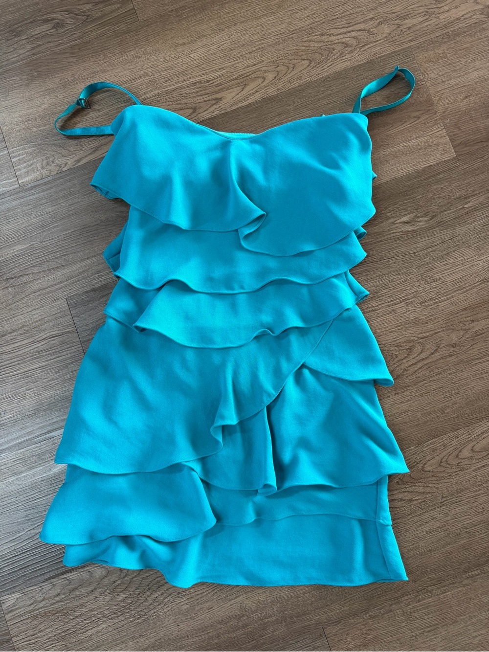 BCBGMaxazria Ruffle Mini Dress Sz 0